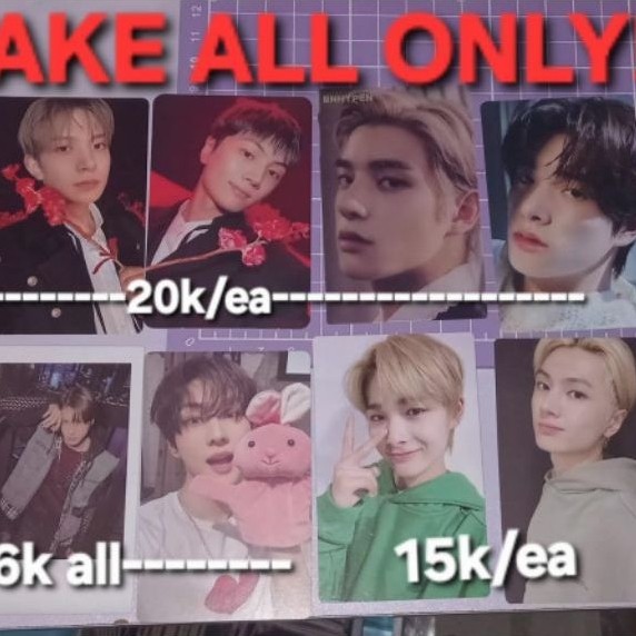 Photocard Official Enhypen jake gitbir