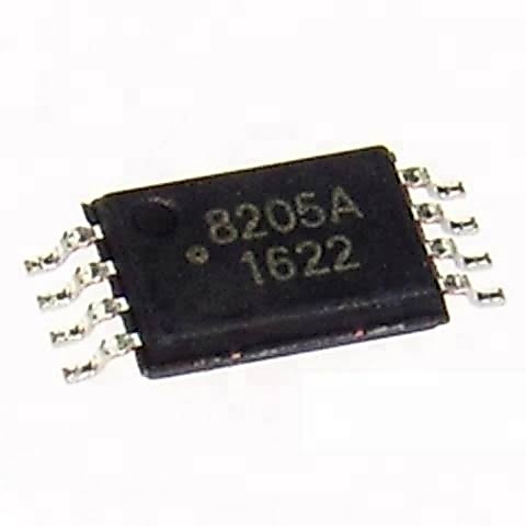 8205A FS8205 FS8205A 3pcs Dual N-Ch Mosfet IC SMD 6A 20V TSSOP-8 Li Ion Mlb9