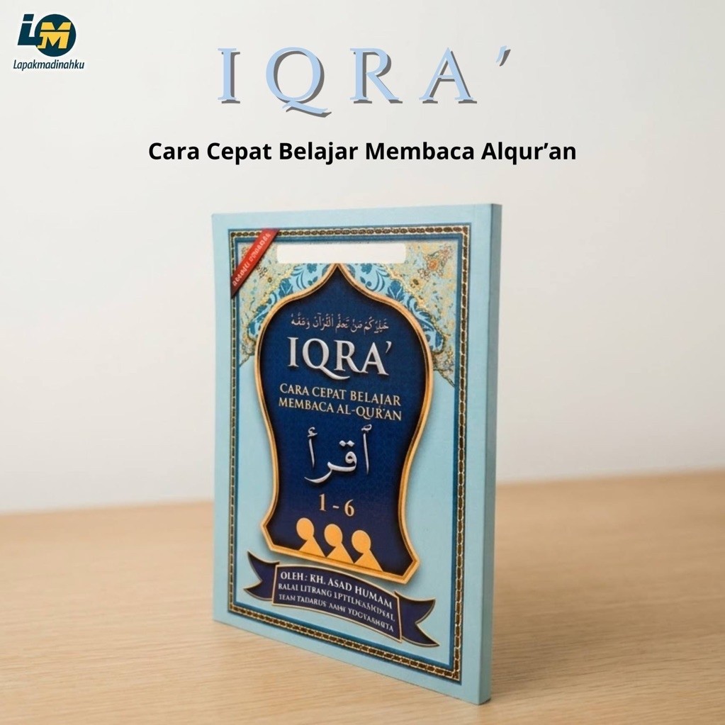 Iqra 1-6 Rasm Utsmani AMM Yogyakata - วิธีด่วนเพื่อเรียนรู้การอ่าน Quran - iqro Children