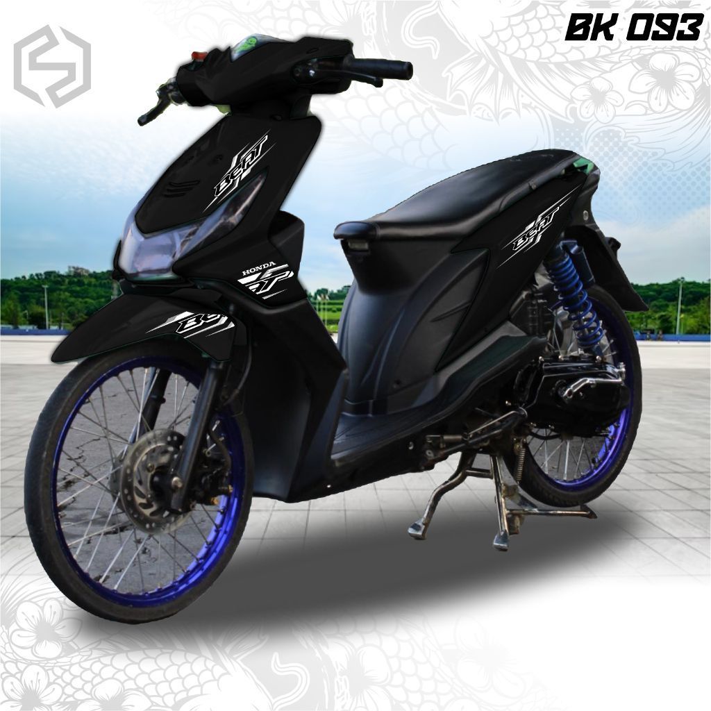 BEAT CARBON ICON RACING STRIPING THAILAND VARIATION BK 088/093