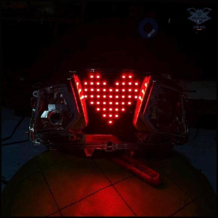 Stoplamp Running Freego Old Gen1 Automatic Love Motif 8 โหมดใหม่
