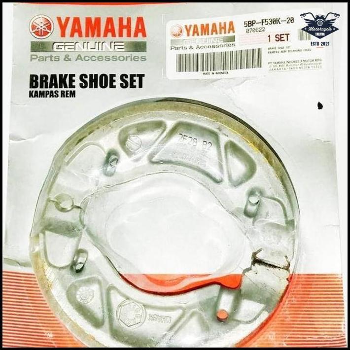 ผ้าเบรคหลัง Rx King / Scorpio 5Bp-F530K-20 Original Yamaha ราคาพิเศษ!