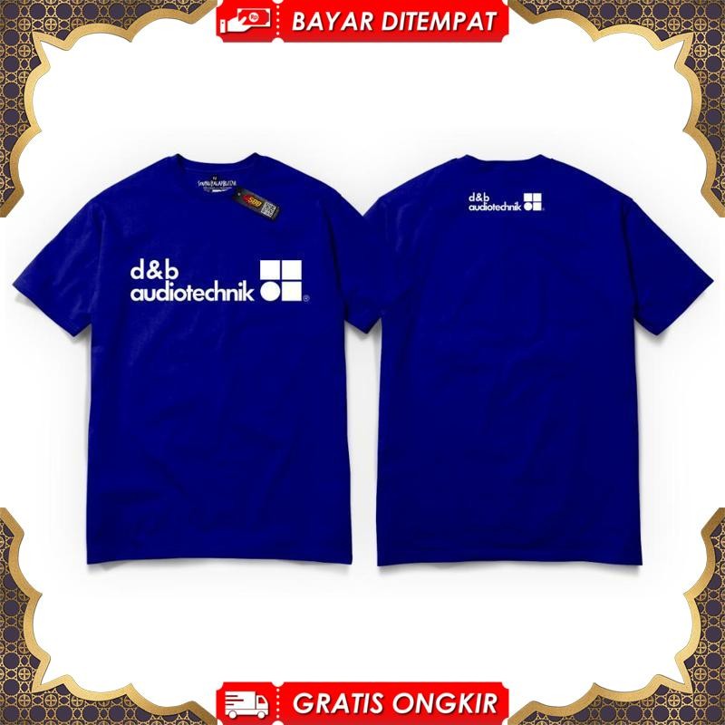KATUN ล่าสุด Viral Premium Cotton Distro D&B Audio Technic Sound System เสื้อยืดราคา 2025 IA-80