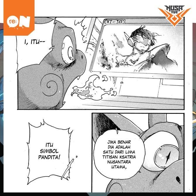 NUSA FIVE COMIC เล่ม 1 โดย SWETA KARTIKA NUSA V NUSTANTAREANGER