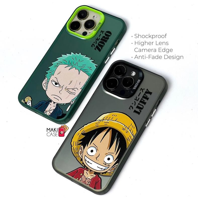 Heatshrin Luffy Zoro Auora Matte Case Hj-54