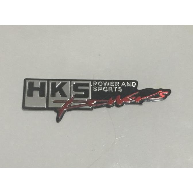 Hks Power Logo Aluminium Hi Quality Emblem