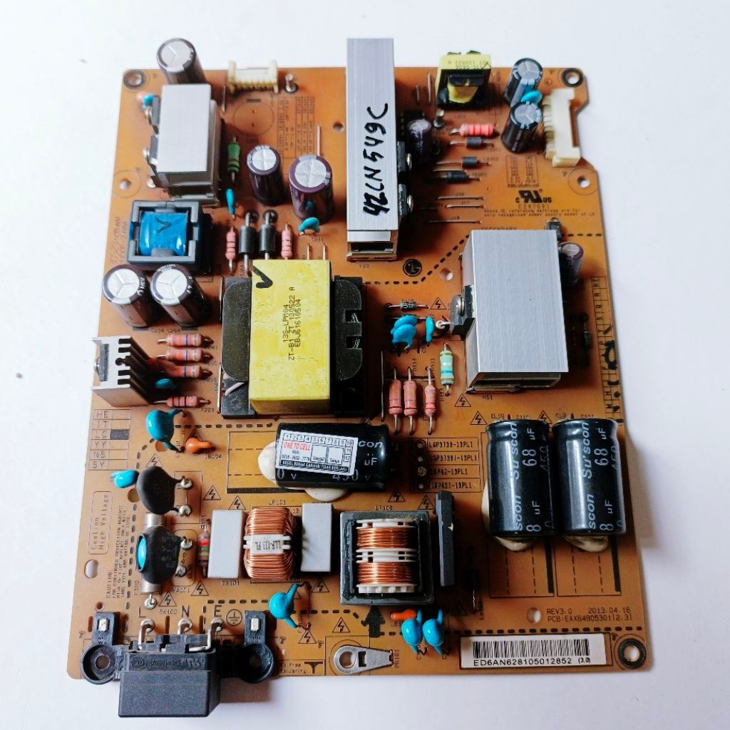 LG 42LN549C PSU - LG 42LN549C TV POWER SUPPLY - LG 42LN549C TV POWER SUPPLY
