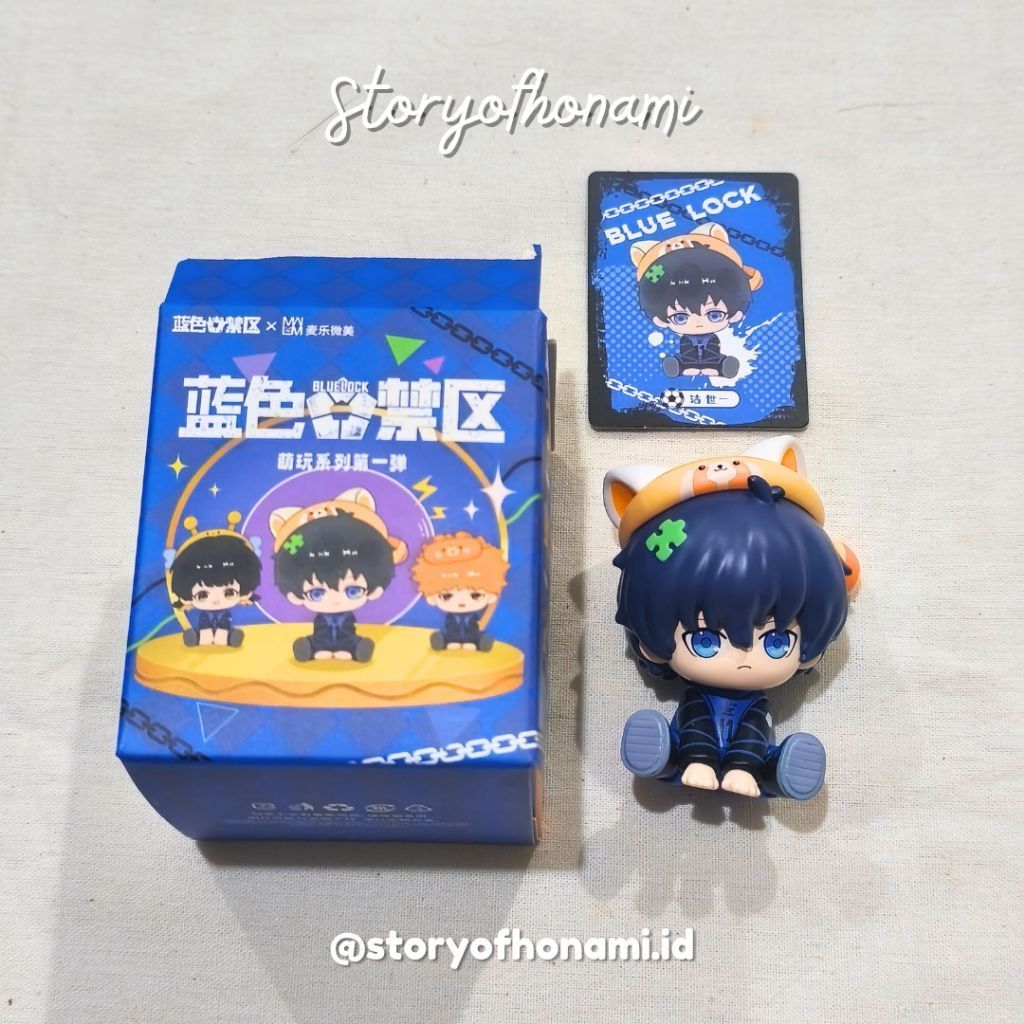[ Isagi Yoichi ] Blue Lock x MWMM Animal Blind Box Figure Outfit รุ่น Q Mini