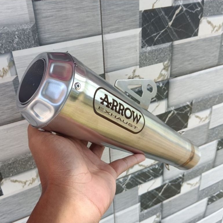 ท่อสแตนเลส ARROW EXHAUST RACING Muffler เฉพาะทางเข้า 51mm
