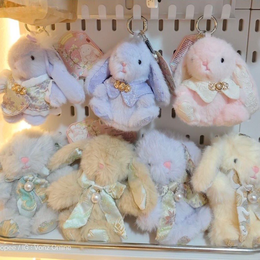 GANTUNGAN ORIGINAL WENDY RABBIT KEYCHAIN