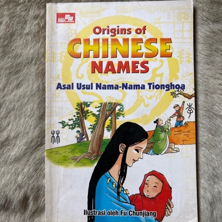 Origins of Chinese Names การ์ตูน Origins of Tionghoa ชื่อของ
