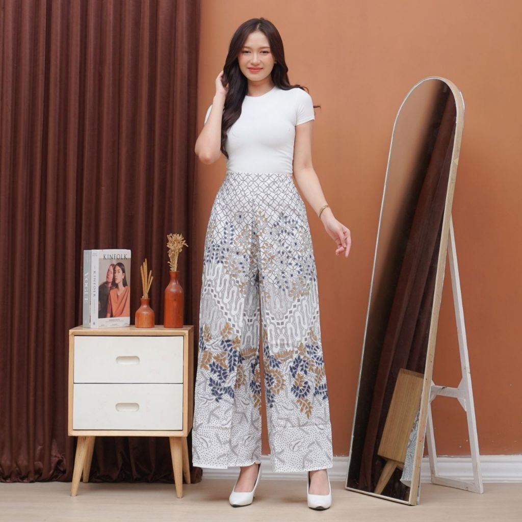 RF FASHION SOFT BATIK WING LAYER PANTS