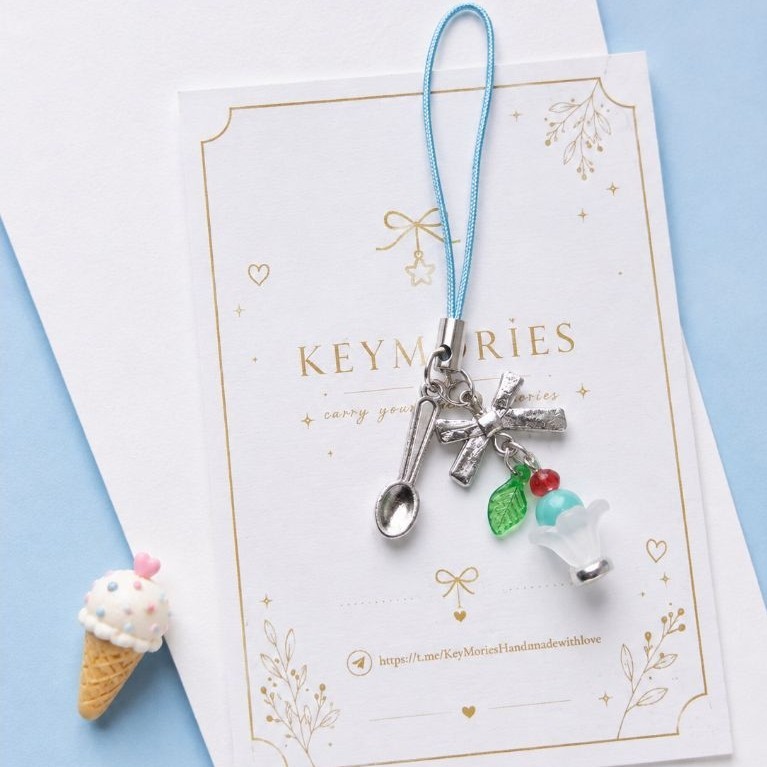 KM Sweet Dessert Charm - สายรัดโทรศัพท์