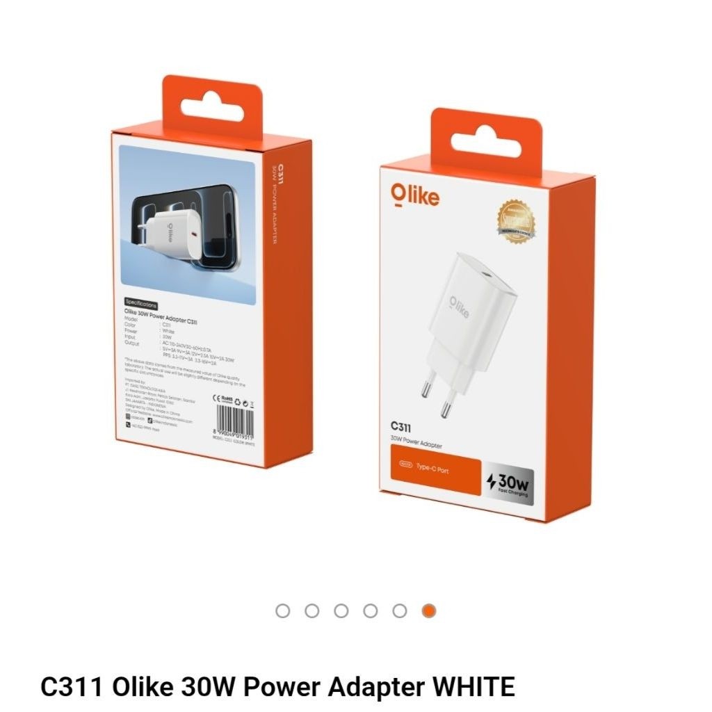 OlyIKE POWER ADAPTER 30W C311