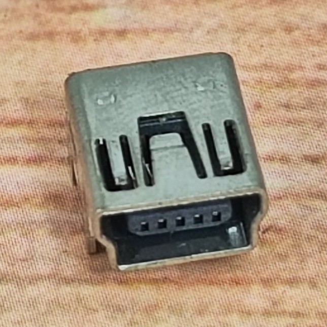 ซ็อกเก็ตหญิง Mini USB DIP Type B 5 Pin / Mini USB Socket Type B