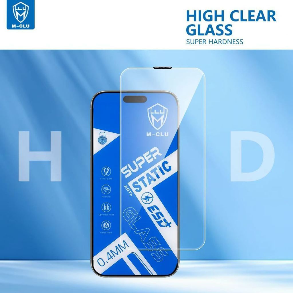 กระจกนิรภัย Bening Clear Mclu Esd Super Static สําหรับ Samsung A11 A12 A13 4G A13 5G A21 A21s A31 A5