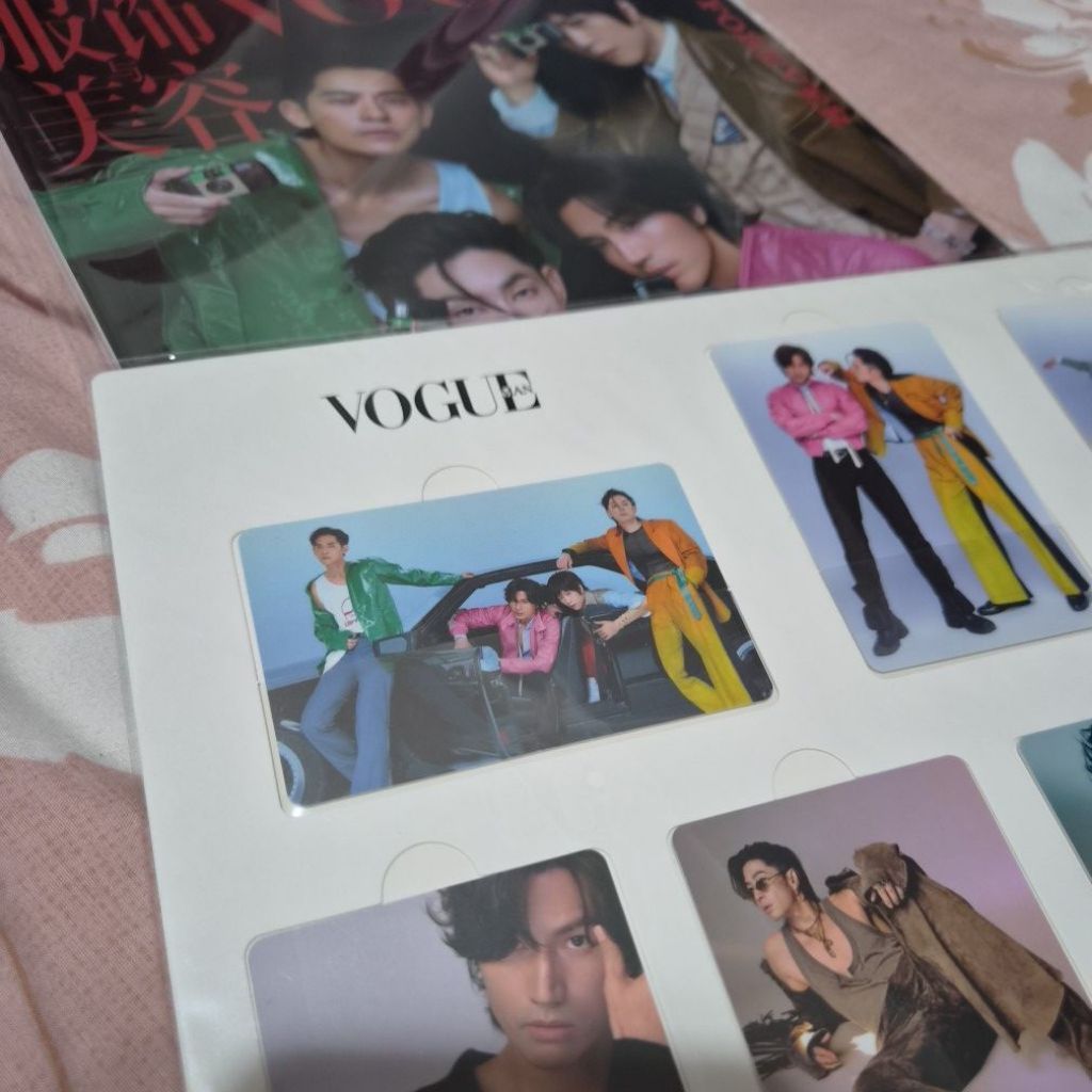 จีน - VOGUE MAN FEVER F FOREVER F4 MAGAZINE JERRY YAN VIC VANNESS ASHIN MAYDAY ORIGINAL METEOR GARDE