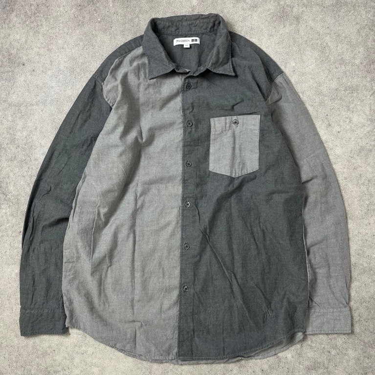 UNIQLO x JW ANDERSON เสื้อเชิ้ตทูโทน