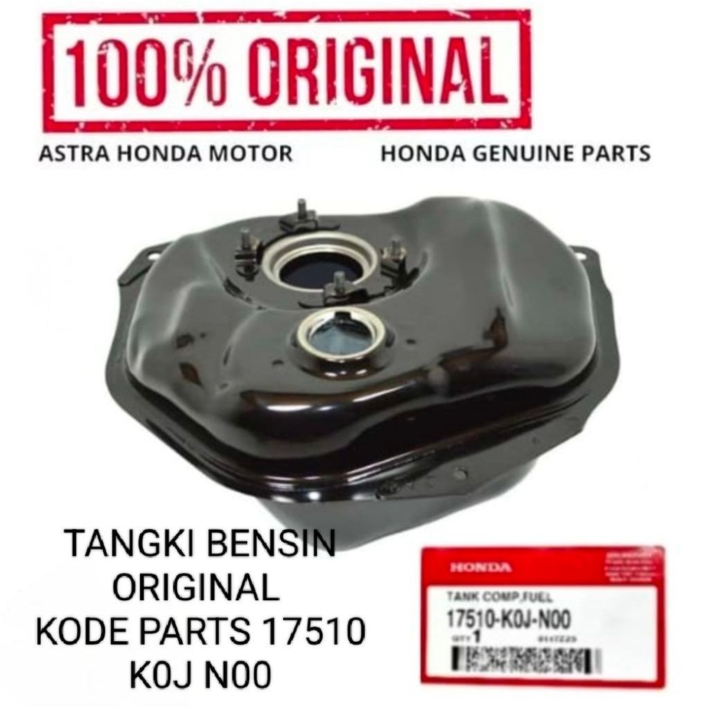 GENIO BEAT STREET SCOOPY K2F ORIGINAL GASTOLINE TANK 17510 K0J N00