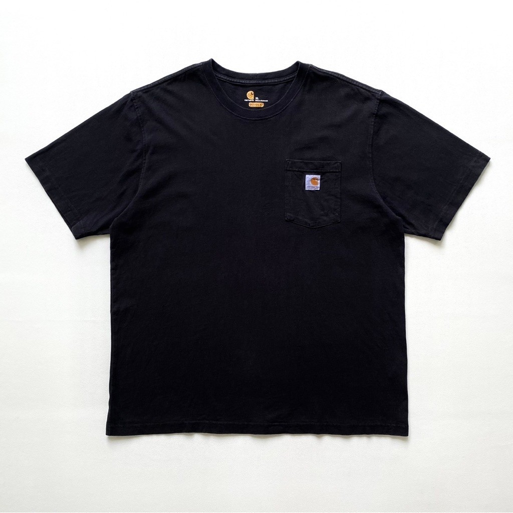 Carhartt K87 เสื้อยืดสีดํา XL