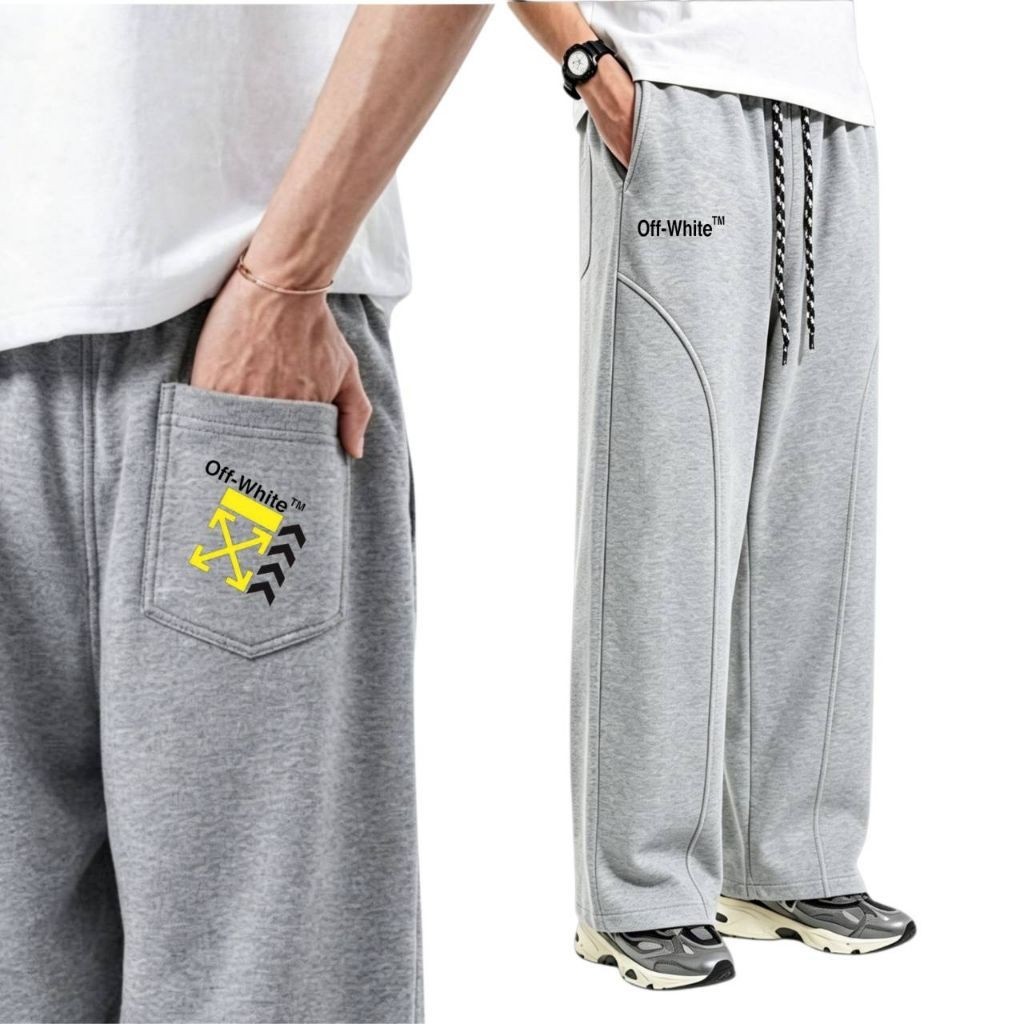 กางเกงวอร์ม Baggy Unisex Mens Loosepants