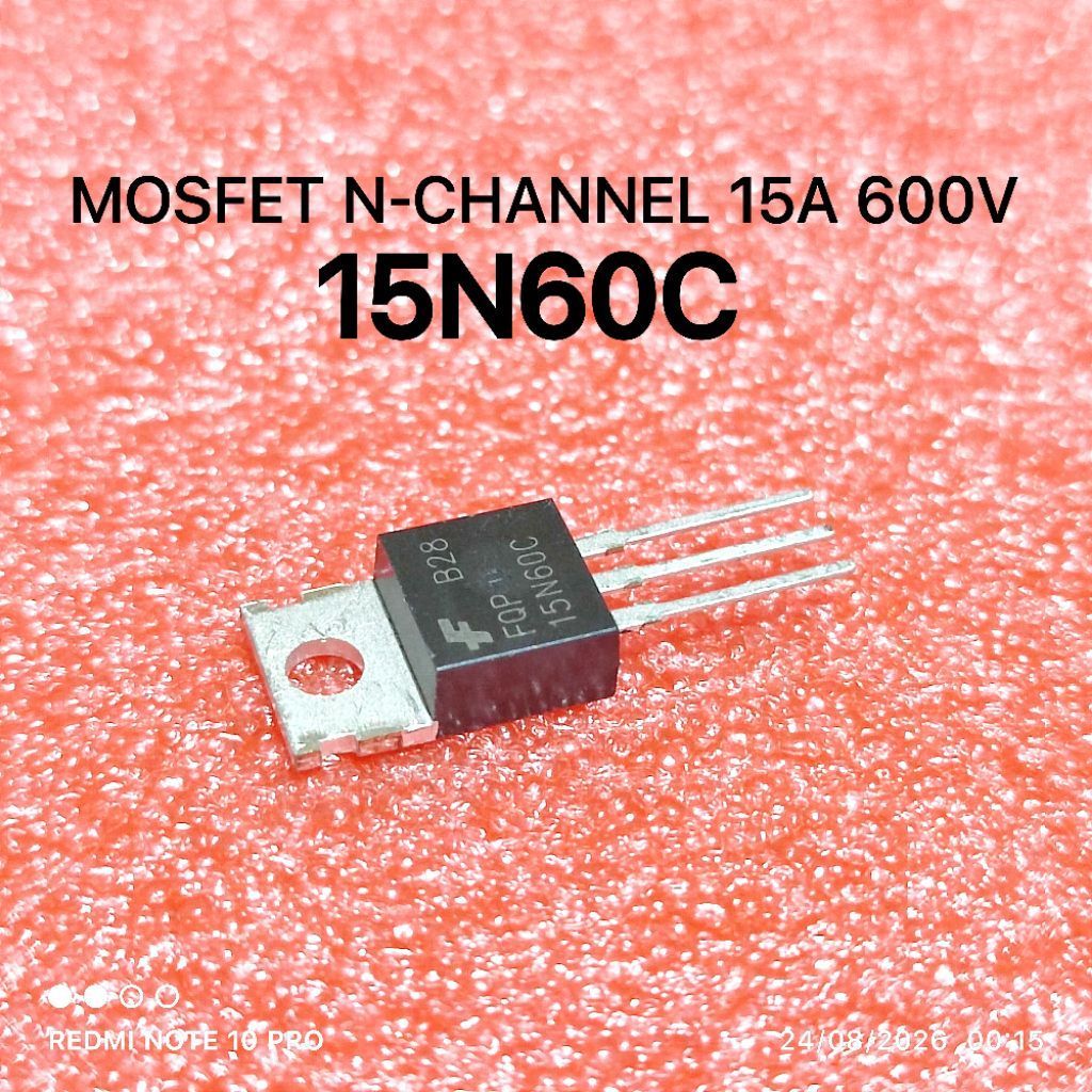MOSFET N-CHANNEL 15N60C 15N60 15A 600V SMALL BODY