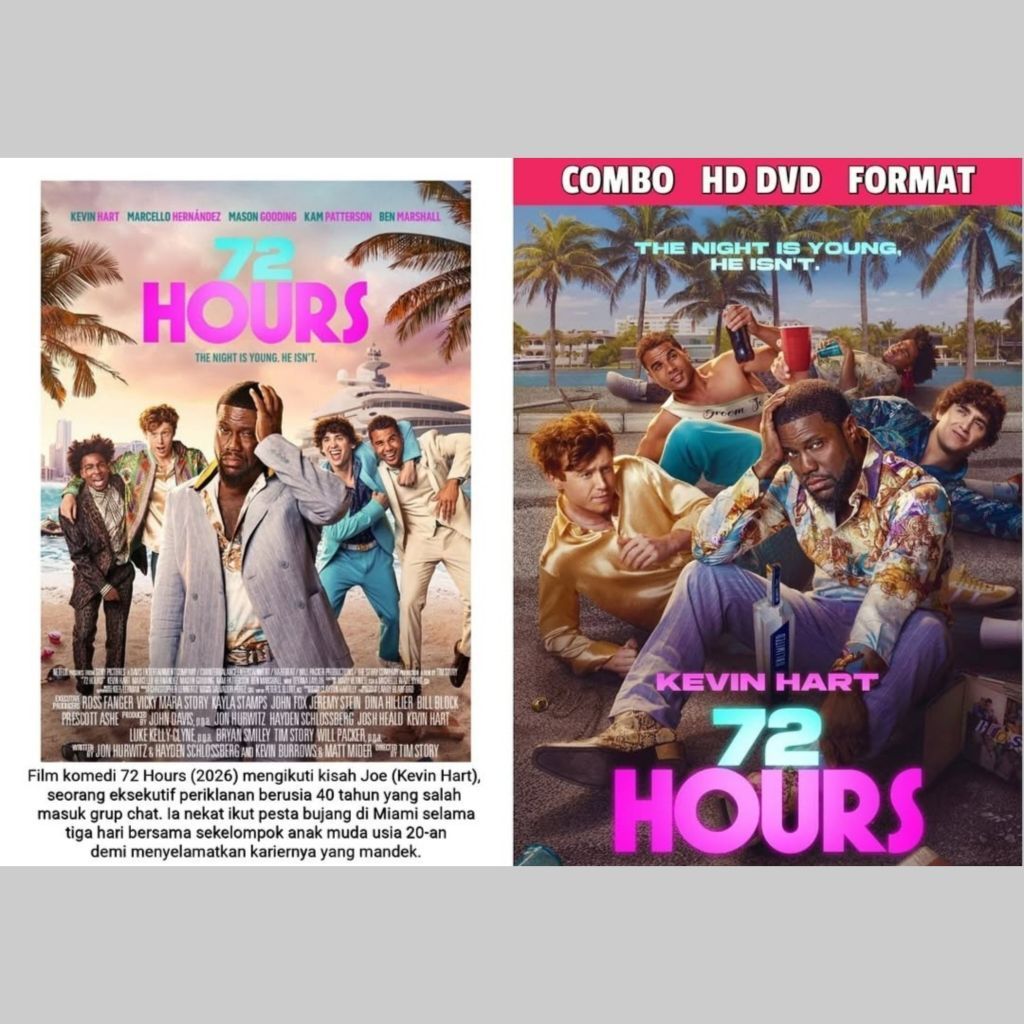72 HOURS Movie Cassette (2026)