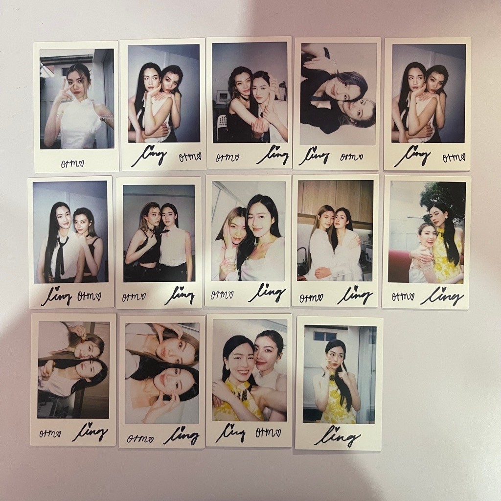 Photocard Lingorm Lingling Kwong Orm Kornnaphat Retro Mag