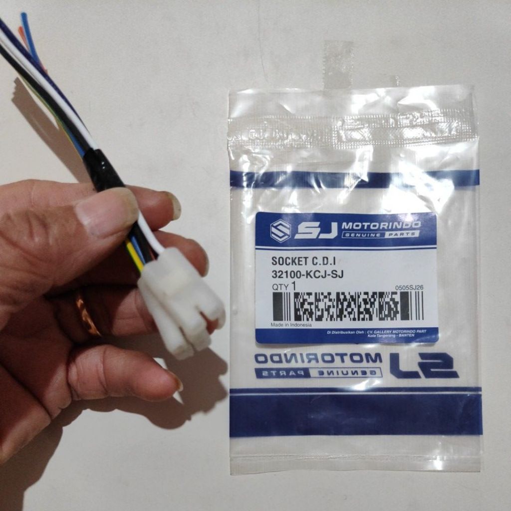 SJ SOCKET CDI TIGER NEOTECH KCJ / SOCKET CDI 6PIN (6 สาย) เดิม
