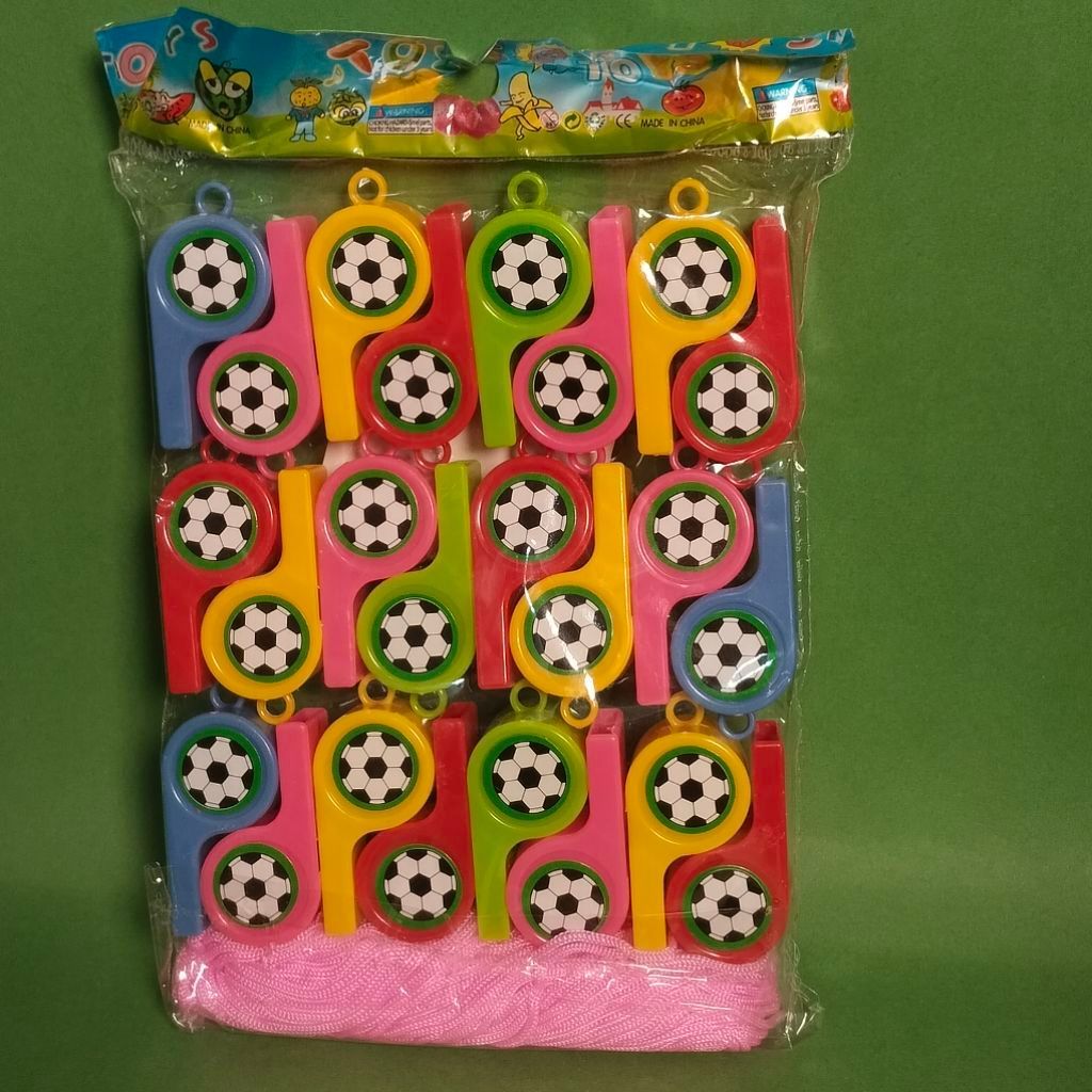 Whistle prit Ball Rope Contents 24 ชิ้น