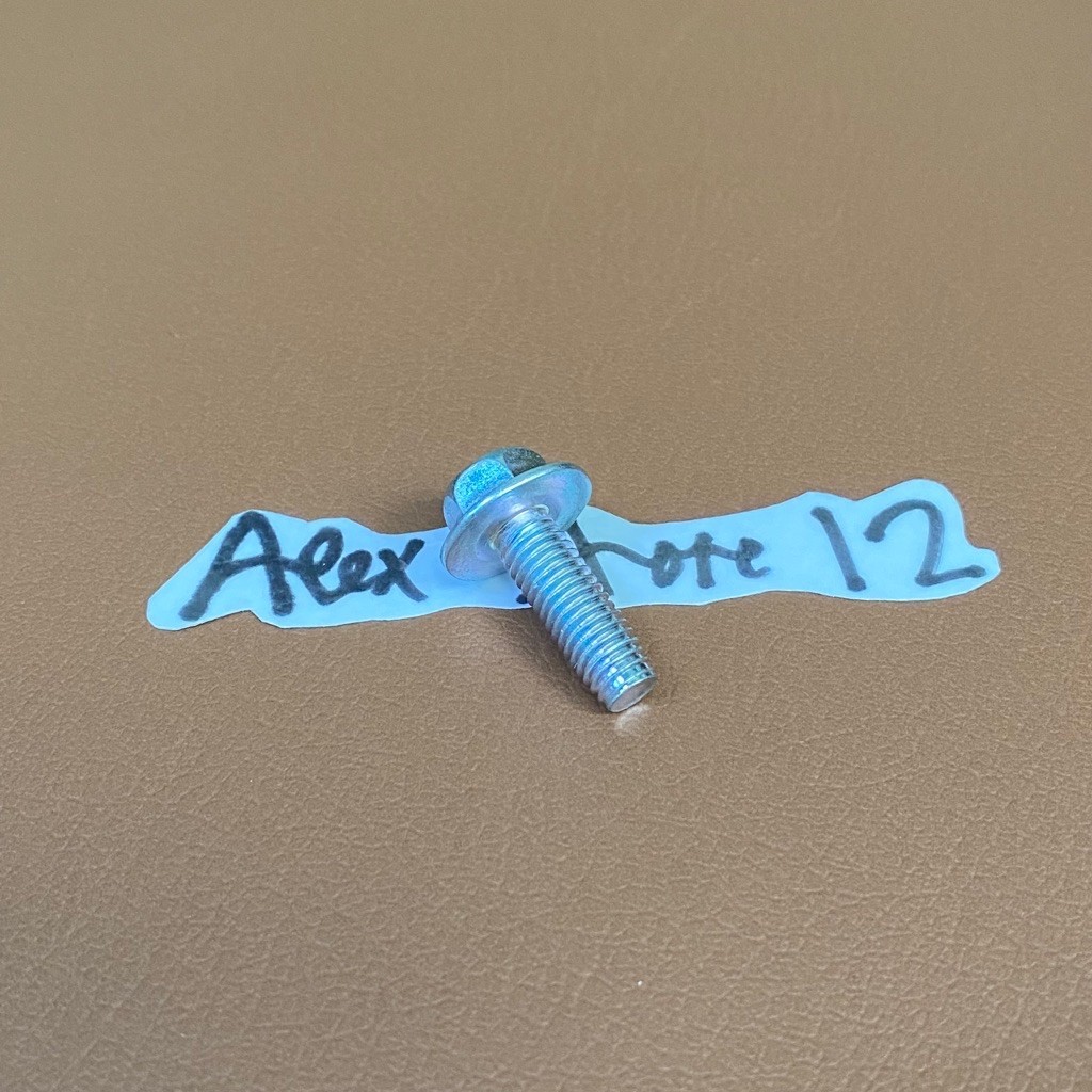 M8x23 CAP BOLT KEY 12 FLANGE BOLT M8 รถเดิม PITCH 125