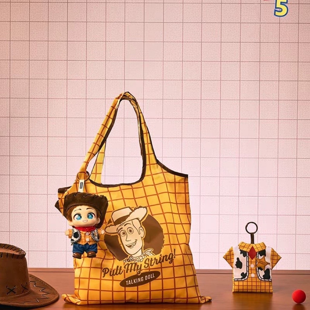MINISO X TOY STORY !!️ กระเป๋าช้อปปิ้ง TOY STORY WOODY