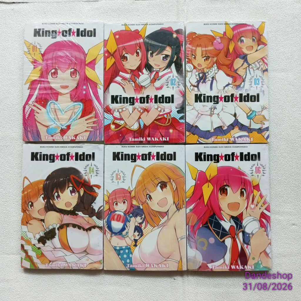 King of Idol _ โดย Tamiki Wakaki - Original Elex Manga Comic Media Komputindo King of Idol