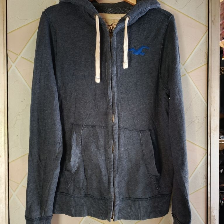 STM เสื้อฮู้ดมีซิป Hollister