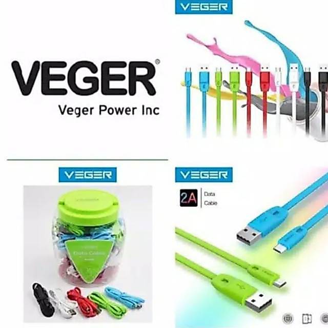 VEGER VP-101 2.4A MICRO USB 100CM DATA CABLE / VEGER DATA CABLE