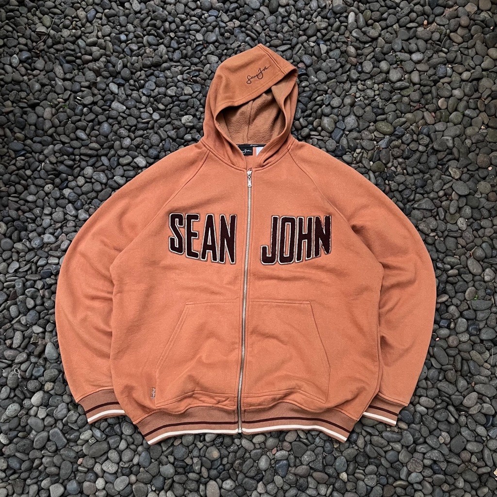[SIZE XL] เสื้อแจ็คเก็ตมีฮู้ด SEAN JOHN Y2K 00s