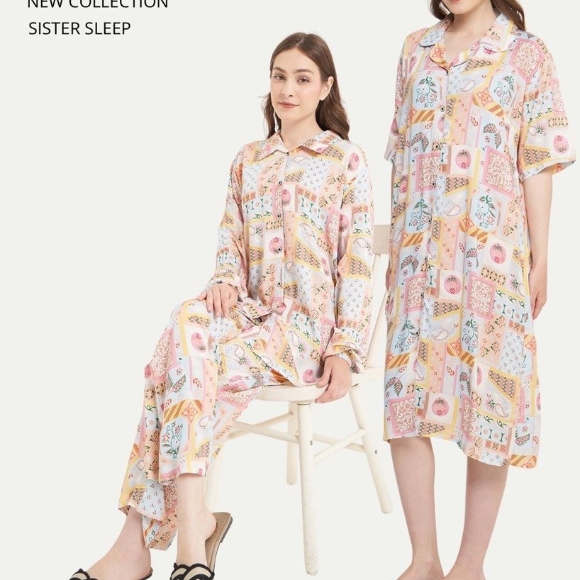 MIRA SERIES (ENGTH PAJAMAS, PDK PAJAMAS & PDK DRESS)