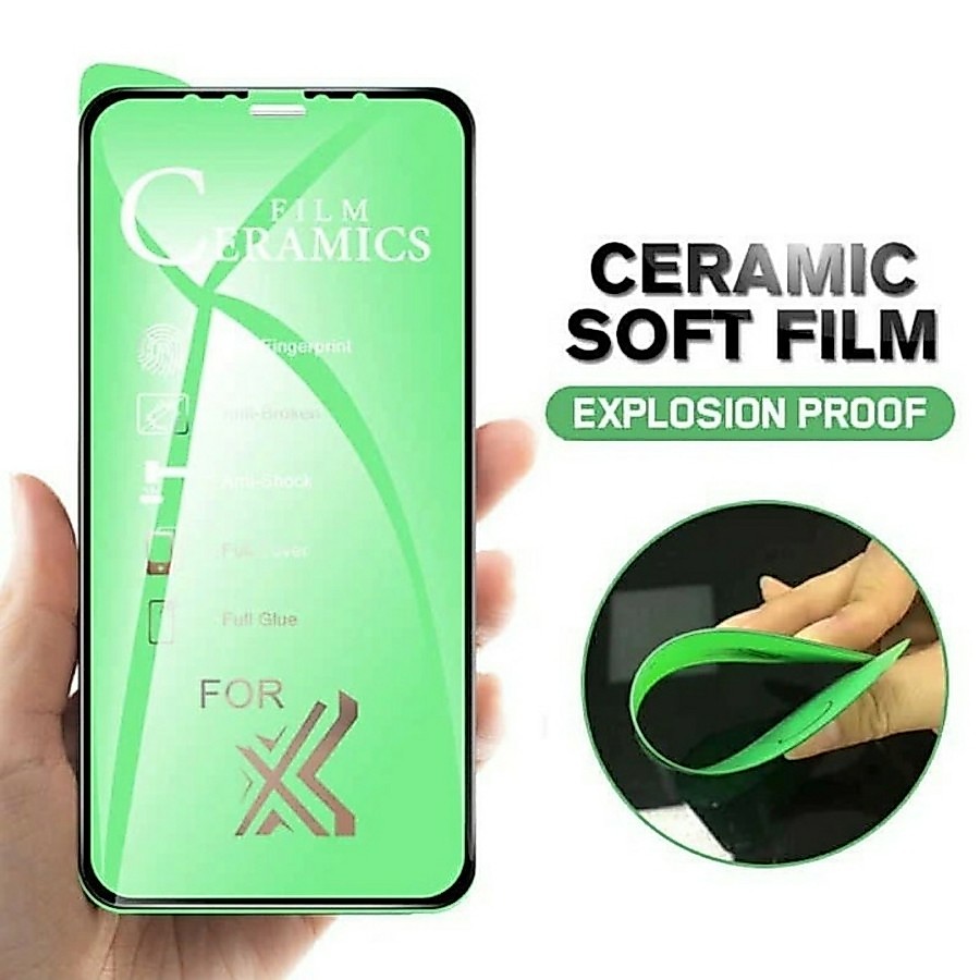 Anti-Scratch ฟิล์มเซรามิค Clear HD เต็มหน้าจอ Vivo iQOO Z9 5G iQOO Z9X 5G V29E V27E iQOO Z7 Z7x Vivo