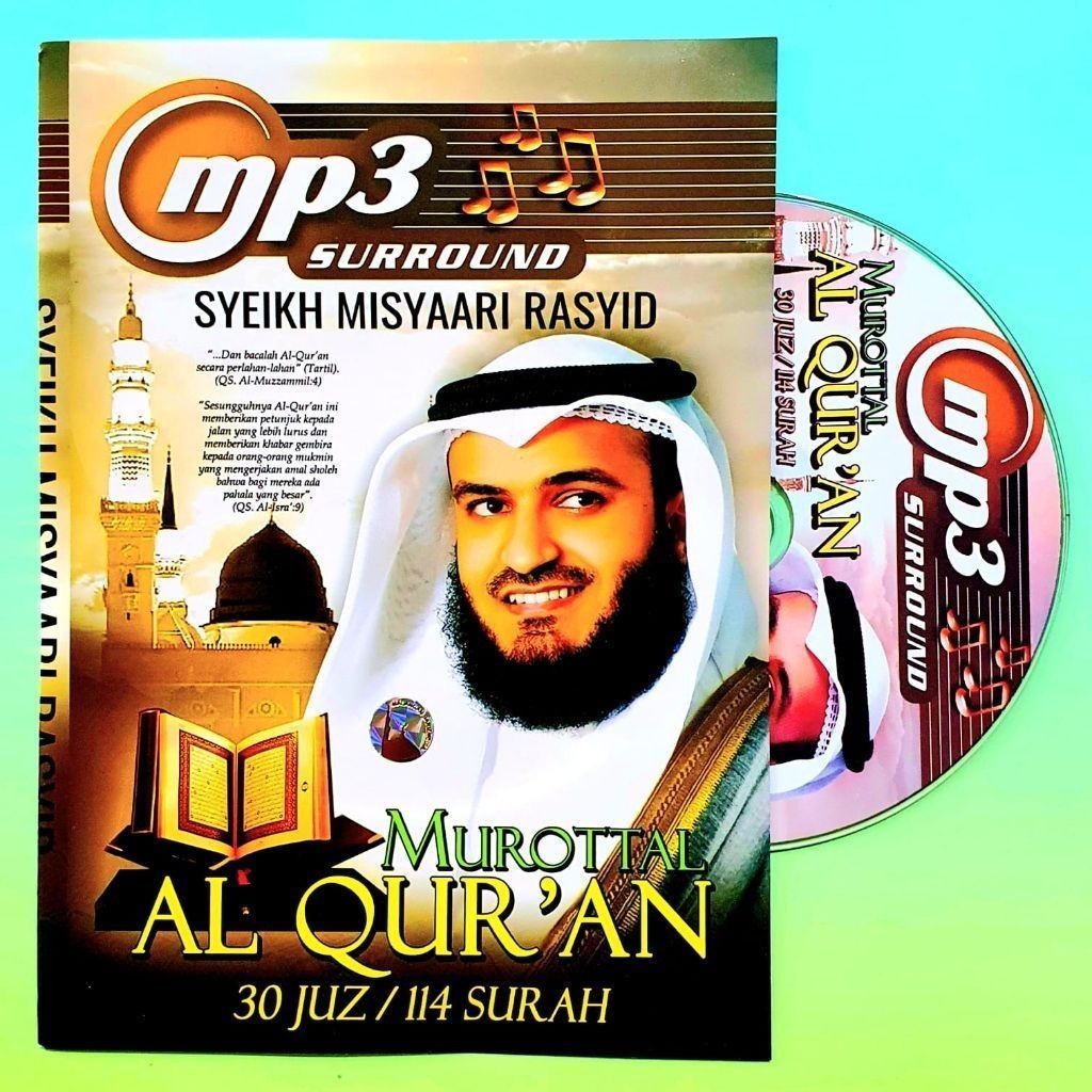MP3 CD CASSETTE MUROTTAL AL QURAN 30 JUZ SYEKH MISYARI RASYID - MP3 CASSETTE MUROTTAL QURAN - MP3 MU