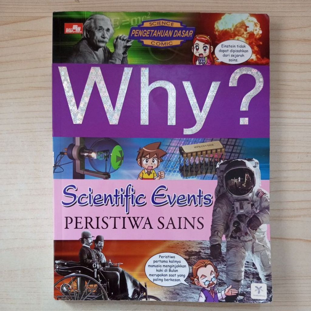 SCIENCE COMICS BASIC KNOWLEDGE WHY SCIENTIFIC EVENTS SCIENCE EVENTS