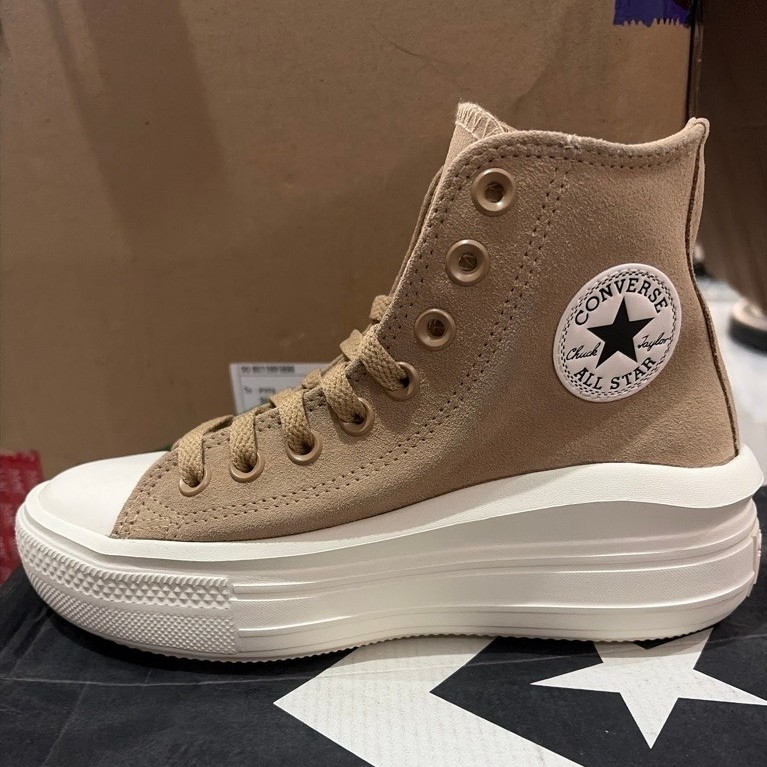 ขนาด 35 converse ctas move hi coffee rum egret