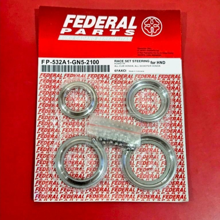 POLYTRON/ALL HONDA CUB ELECTRIC MOTORCYCLE STEERING AND SCOOTERS FP-532A1-GN5-2100 อะไหล่ทดแทนแบริ่ง