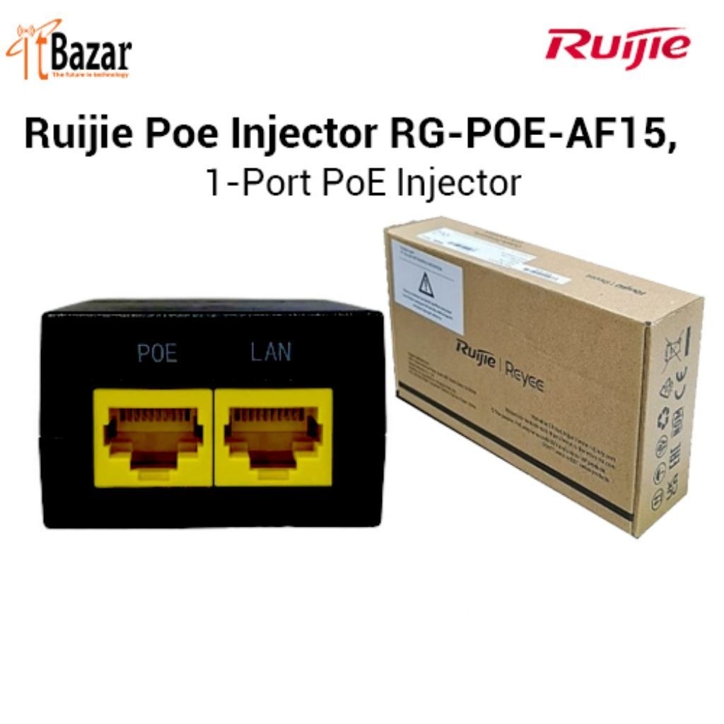 Ruijie RG-POE-AF15 Poe Adapter Gigabit RG POE AF15 ต้นฉบับ