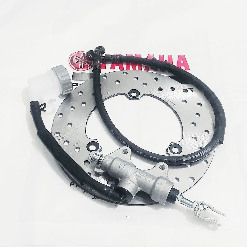 NISIN BRAKE MASTER DISC + ท่อเบรกด้านหลัง YAMAHA XSR155, R15 V3, R15 V4, VISION R 155