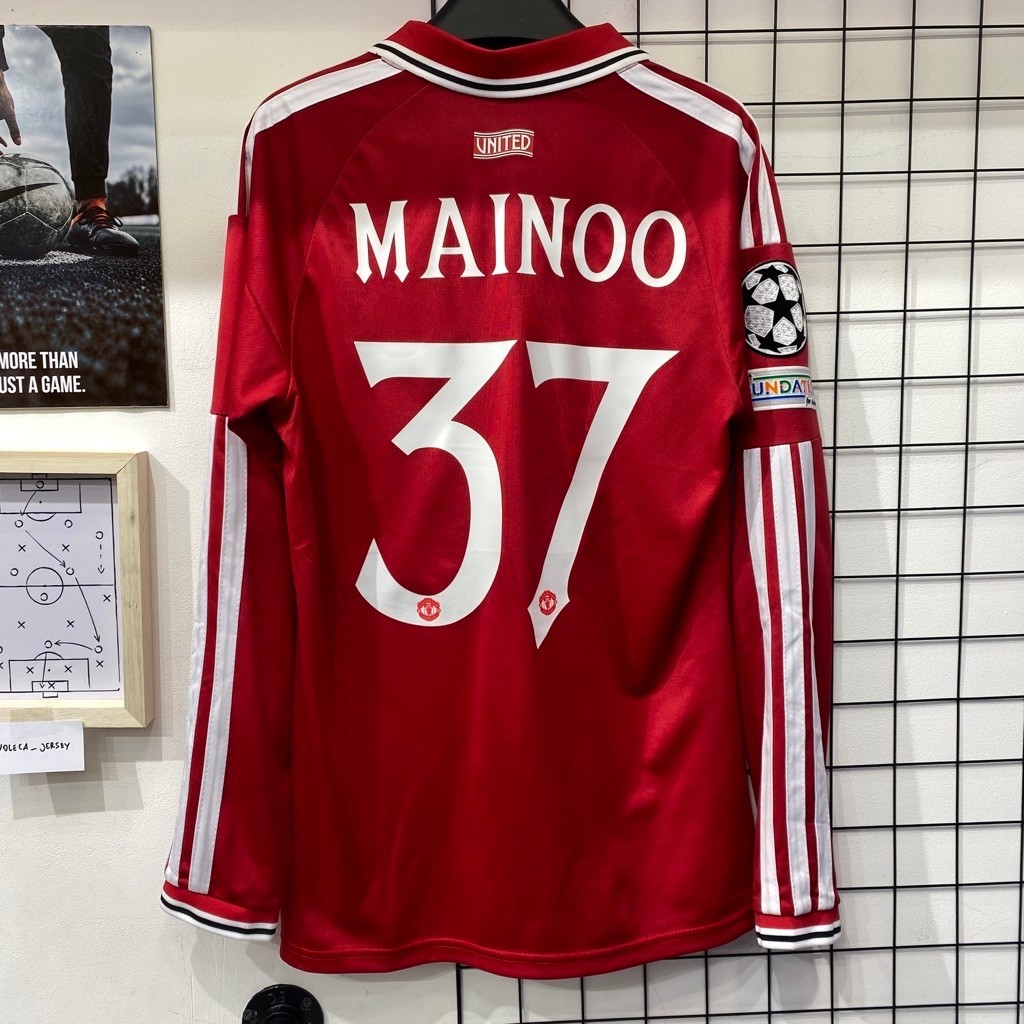 UNITED MAINOO MAN JERSEY + UCL GO PATCH 2026-2027