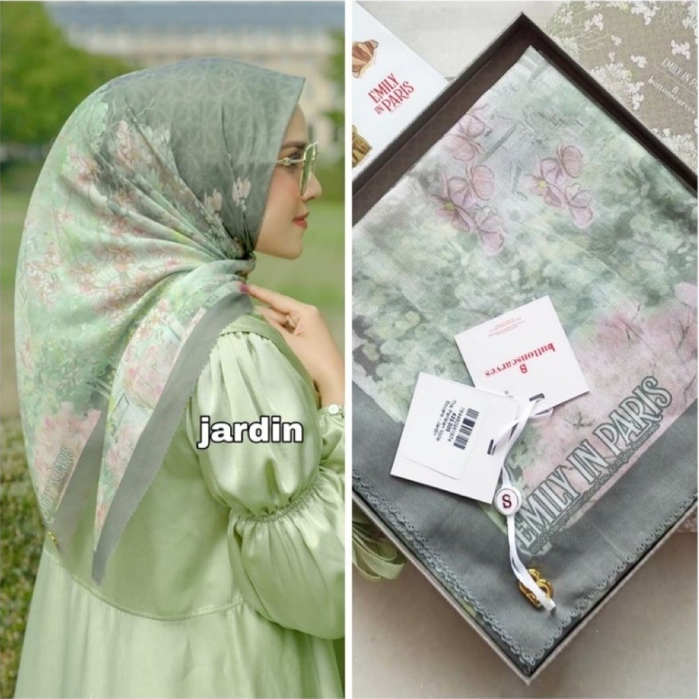 Buttonscarve The Parisian - Jardin - XL - Syari