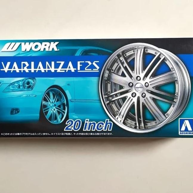 Ashima 1/24 W Work Rims Variant F2S 20 นิ้ว