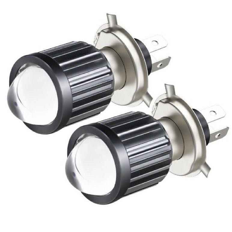 ไฟหน้ารถรถจักรยานยนต์ H-4 Laser D2 2 สีสีขาว/เหลืองและขาว/ขาว Dc - D2-H4