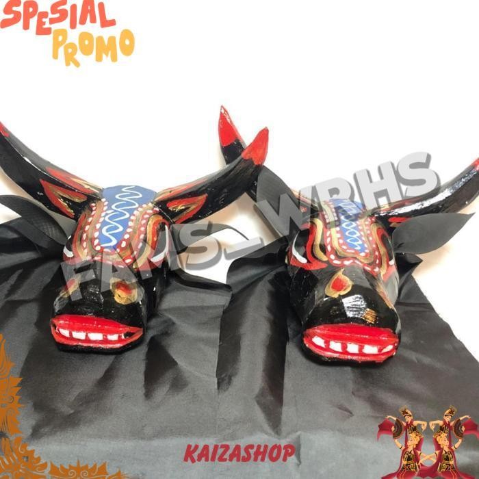 วัวเด็กลายแบบดั้งเดิมทําจากไม้เนื้อแข็ง Af 1