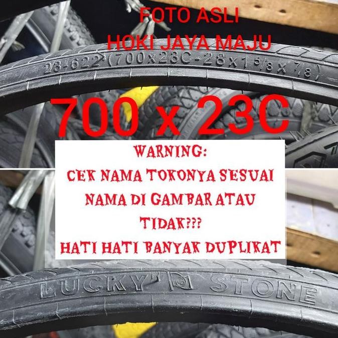 ยางนอกหินนําโชค 700 x 23c สําหรับจักรยาน fixi fixie 700x23c